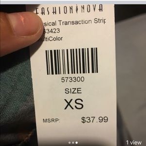 Fashion nova XS Romper